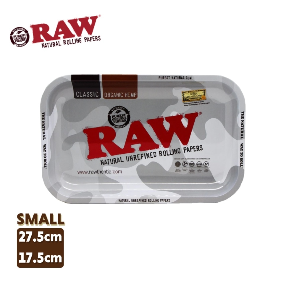 RAW メタルトレイ スモール 27.5x17.5cm (カモ)