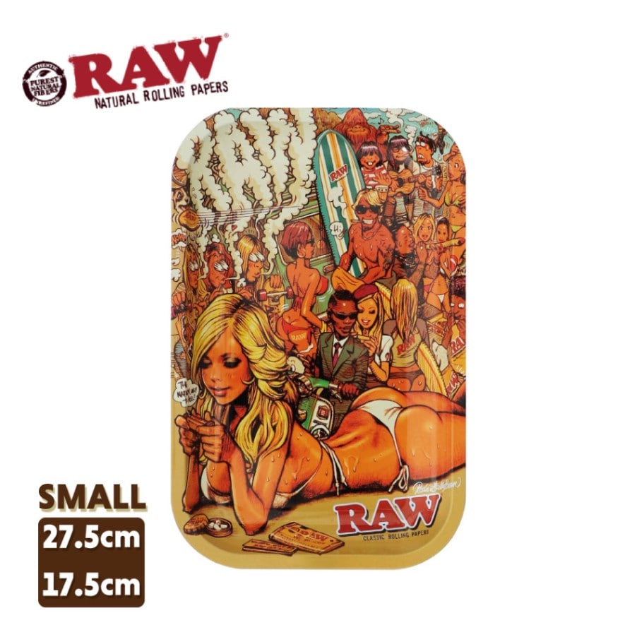 RAW メタルトレイ スモール 27.5x17.5cm (SUMMER)