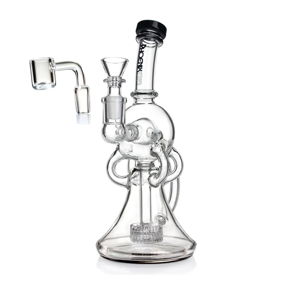 PHOENIX STAR リサイクラーボールボング クオーツバンガー ワックス兼用