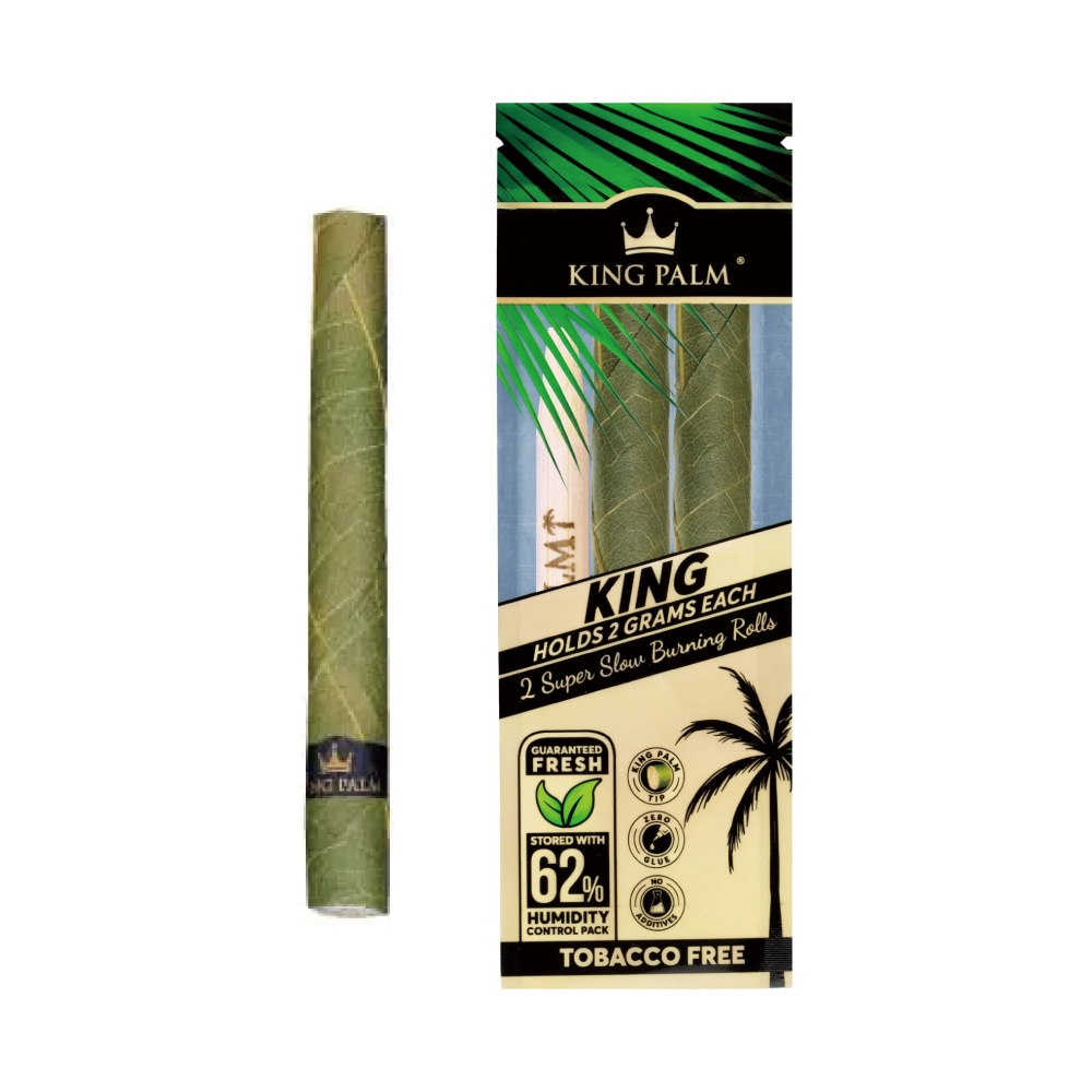 KING PALM king(2g) 2枚入 キングパーム ナチュラルリーフ ブランツ