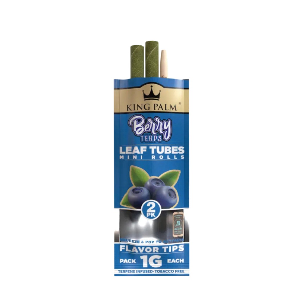 KING PALM (Berry Terps) mini 2枚入 キングパーム ナチュラルリーフ ブランツ