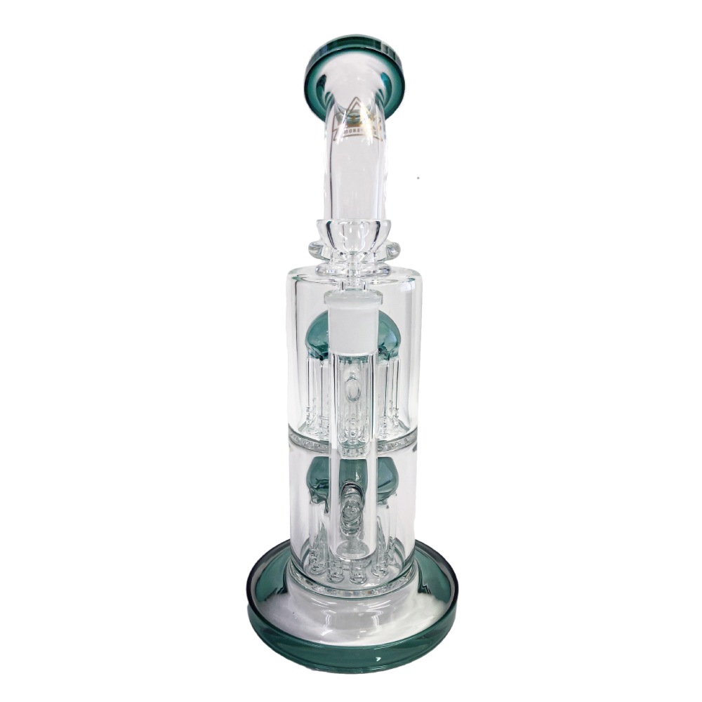 BOZZ ダブルパーコレーターボング Glass Percolator Bong