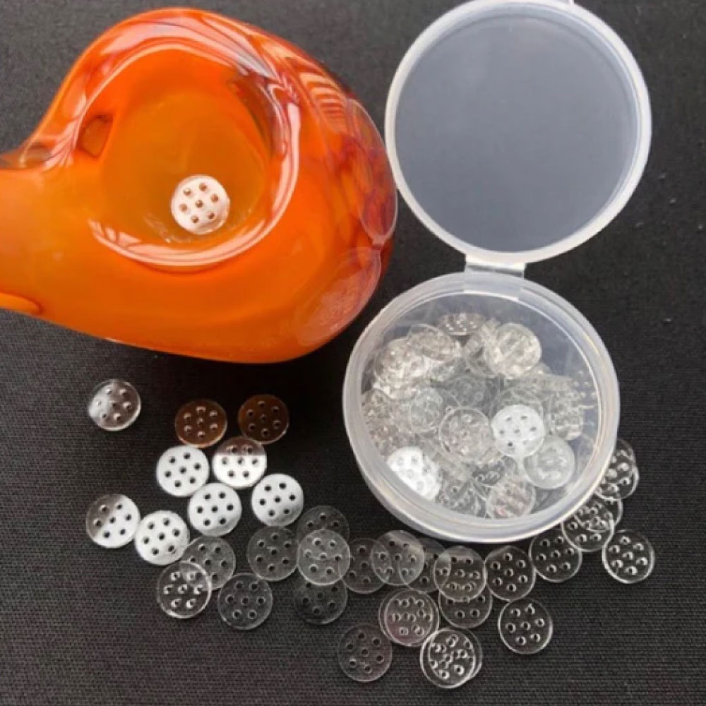 パイプスクリーン ガラス 7holes 2個