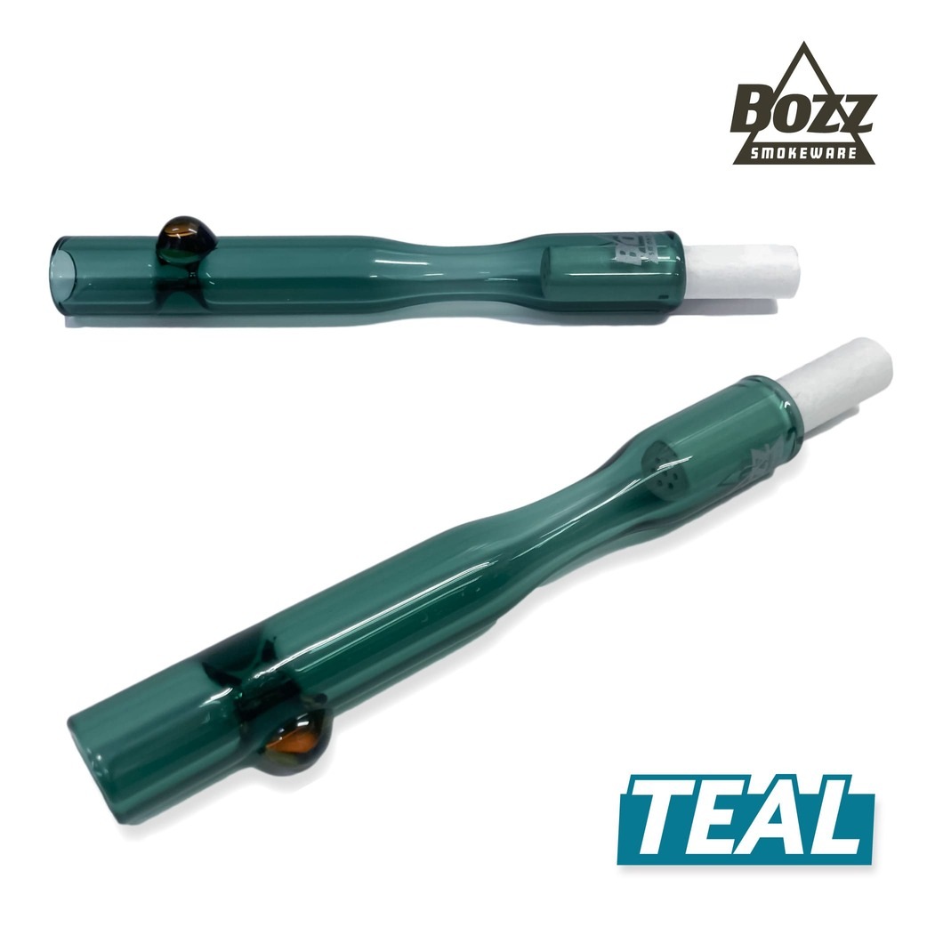 BBOZZ カラーワンヒッター ガラスパイプ (ティール) actiTubeフィルター対応