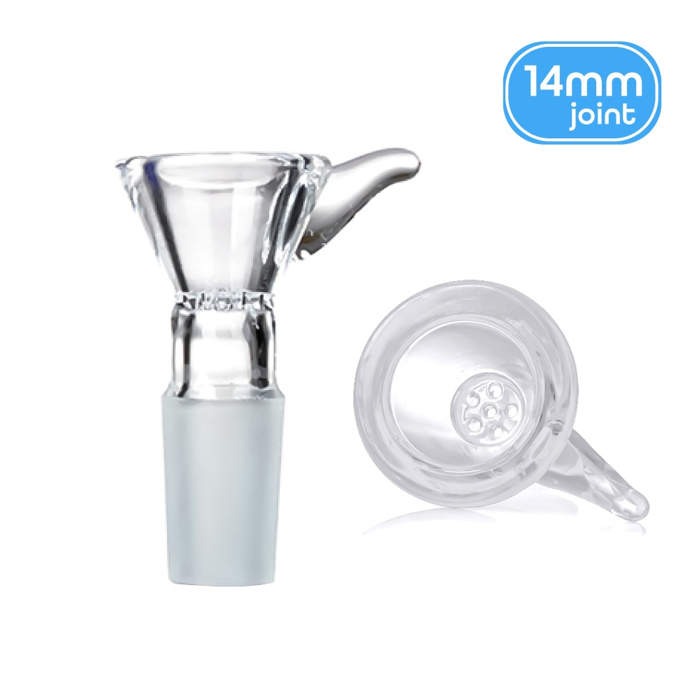 ガラスボウル 火皿 14mm (テール・ハニカムスクリーン)