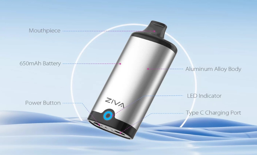 Yocan ZIVA / ヨーキャン 510規格 CBDバッテリー リキッド