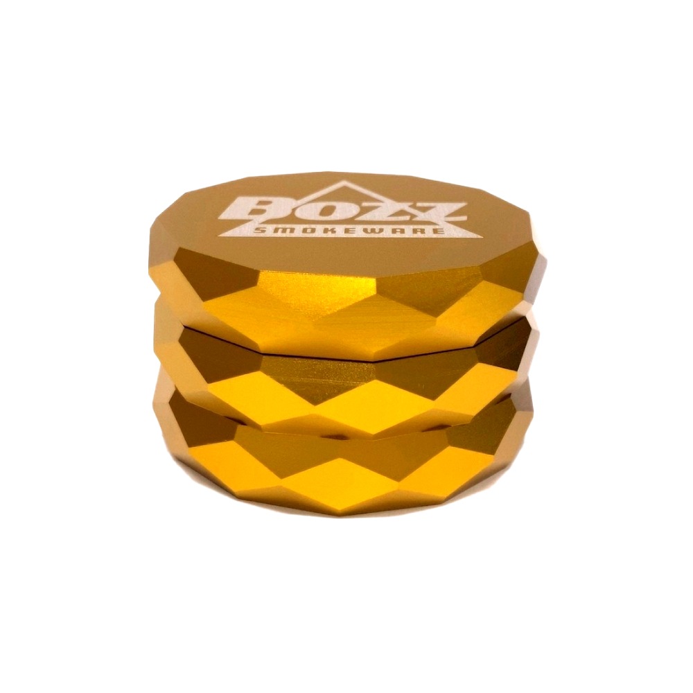BOZZ ダイヤモンドシェイプ・メタルグラインダ― 4パーツ 63mm