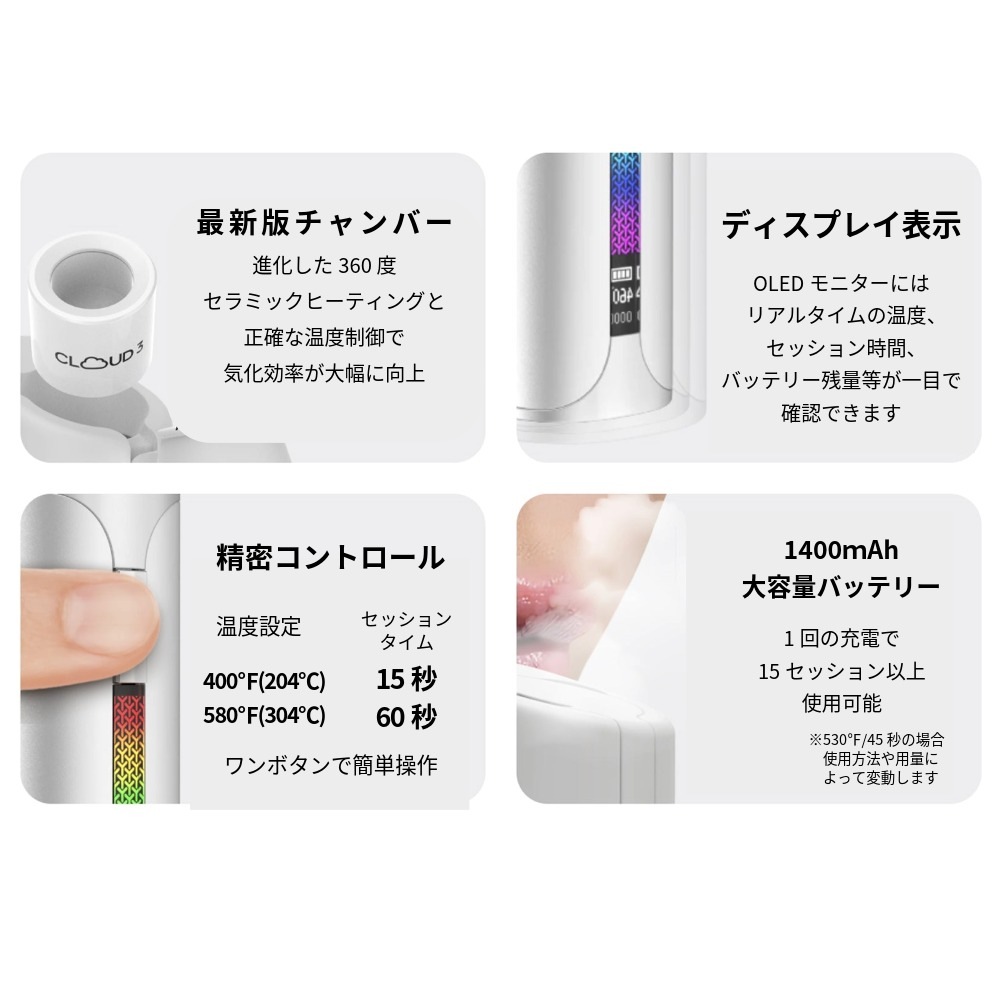 Yocan Black Pocket / ヨーキャン ワックス専用
