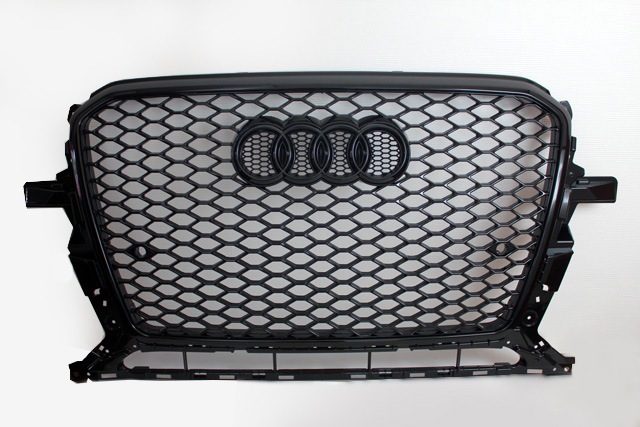 Audi RSQ5スタイル フロントグリル・ブラックフレーム|VW/Audi/Fiat