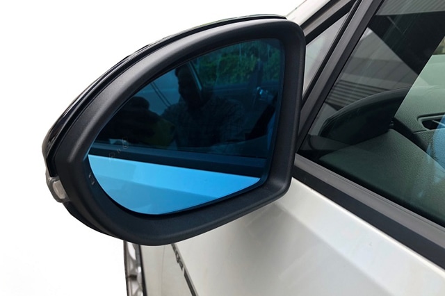 ゴルフ7/7.5 ワイドブルーミラー　BSM対応 【AutoStyle】 VW ゴルフ7/7.5 ワイドミラー with BSM(ブラインドスポット