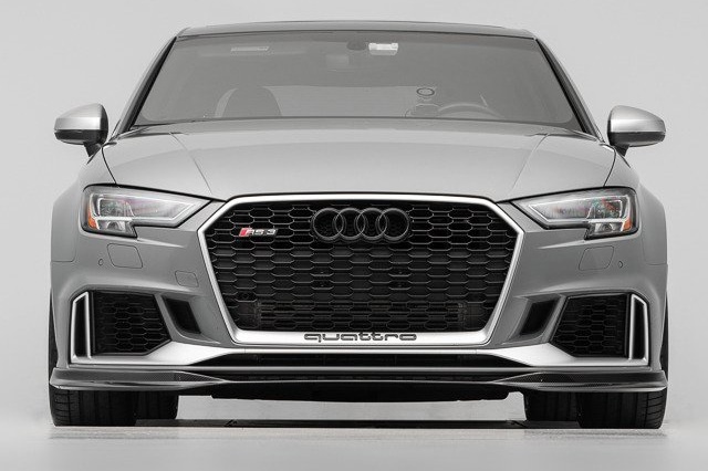 アウディ RS3セダン(8V後期) ECS製 リアルカーボン フロントスポイラー Audi RS3|VW/Audi パーツ専門|G-FUNKTION