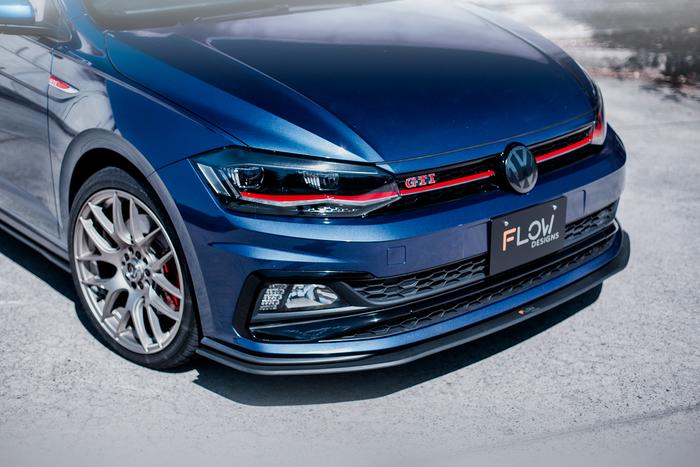 FLOW DESIGNS POLO GTI (AW1) フロントスプリッター|VW/Audi