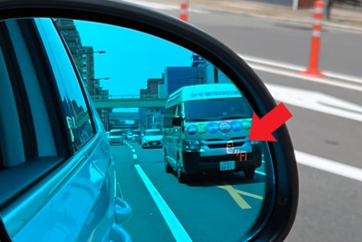 VW GOLF7 BSM�б� 1000R �֥롼�磻�ɥߥ顼 �ƿ塦����