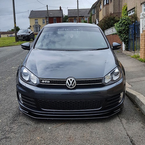 VaryReife Golf6GTI フロントスプリッター (FRP)