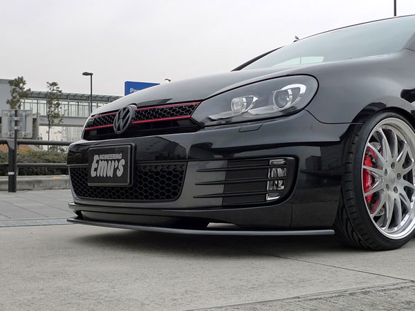 �� ���ݥ��顼 ��EMU'S GOLF6 GTI  �ե���ȥ��ݥ��顼 2pc kit