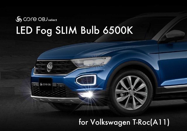 VW T-ROC LED�ե��� �����Х�� 6500����ӥ� T���å�