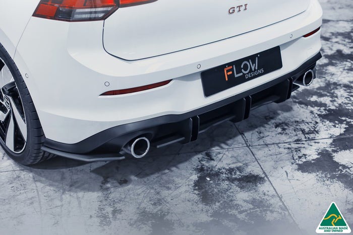 FLOW DESIGNS VW GOLF8 GTI/R �ꥢ ���ѥå� 2pc