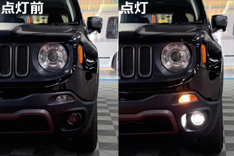 �ե����å� �ɥ֥� LED�ե��� �ץ������������� 6500k �ۥ磻�� Fiat Doblo
