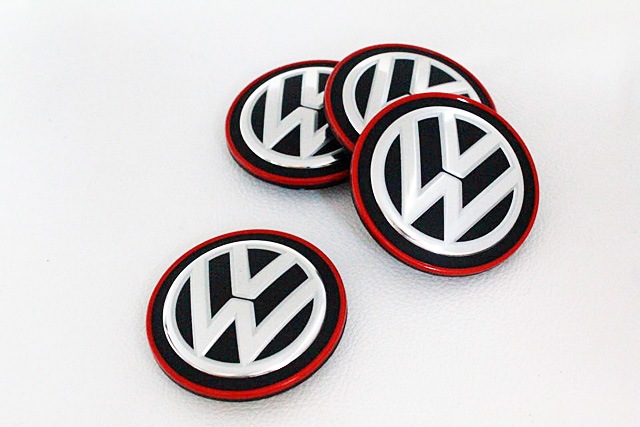 Golf7 Clubsport センターキャップ 4pcセット Vw Audi パーツ専門 G Funktion
