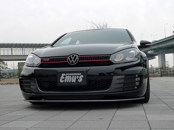 �� ���ݥ��顼 ��EMU'S GOLF6 GTI  �ե���ȥ��ݥ��顼 2pc kit