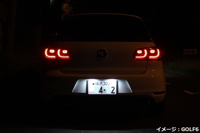 VW GOLF7/GOLF6 LED �饤���󥹥ץ졼�� ����