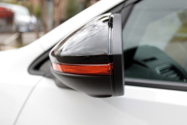 VW GOLF7 / GOLF7.5 / Touran BSM�դ� �ԥ��Υ֥�å� �ߥ顼���С�