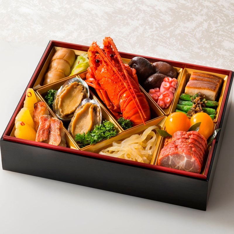 四川豆花飯荘 中華おせち二段重【別箱:フカヒレ姿煮付き】