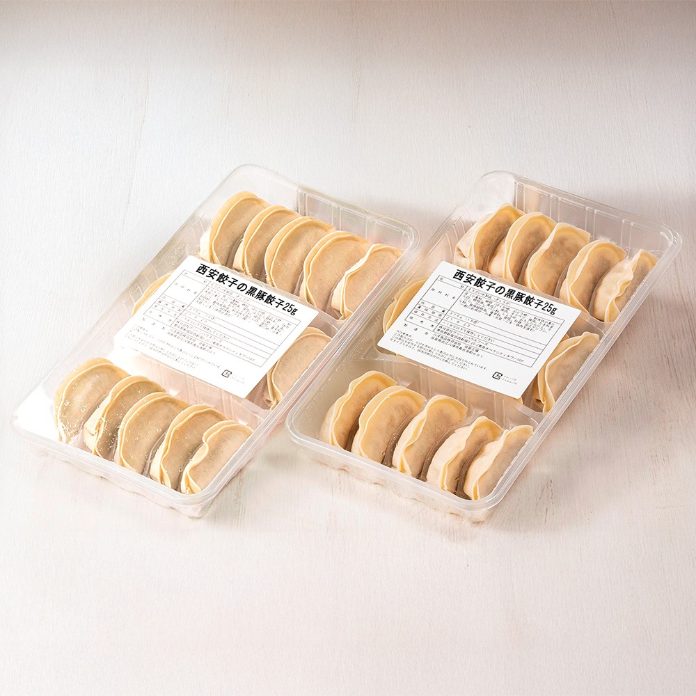 うにとフカヒレのスープ2個と餃子30個セット