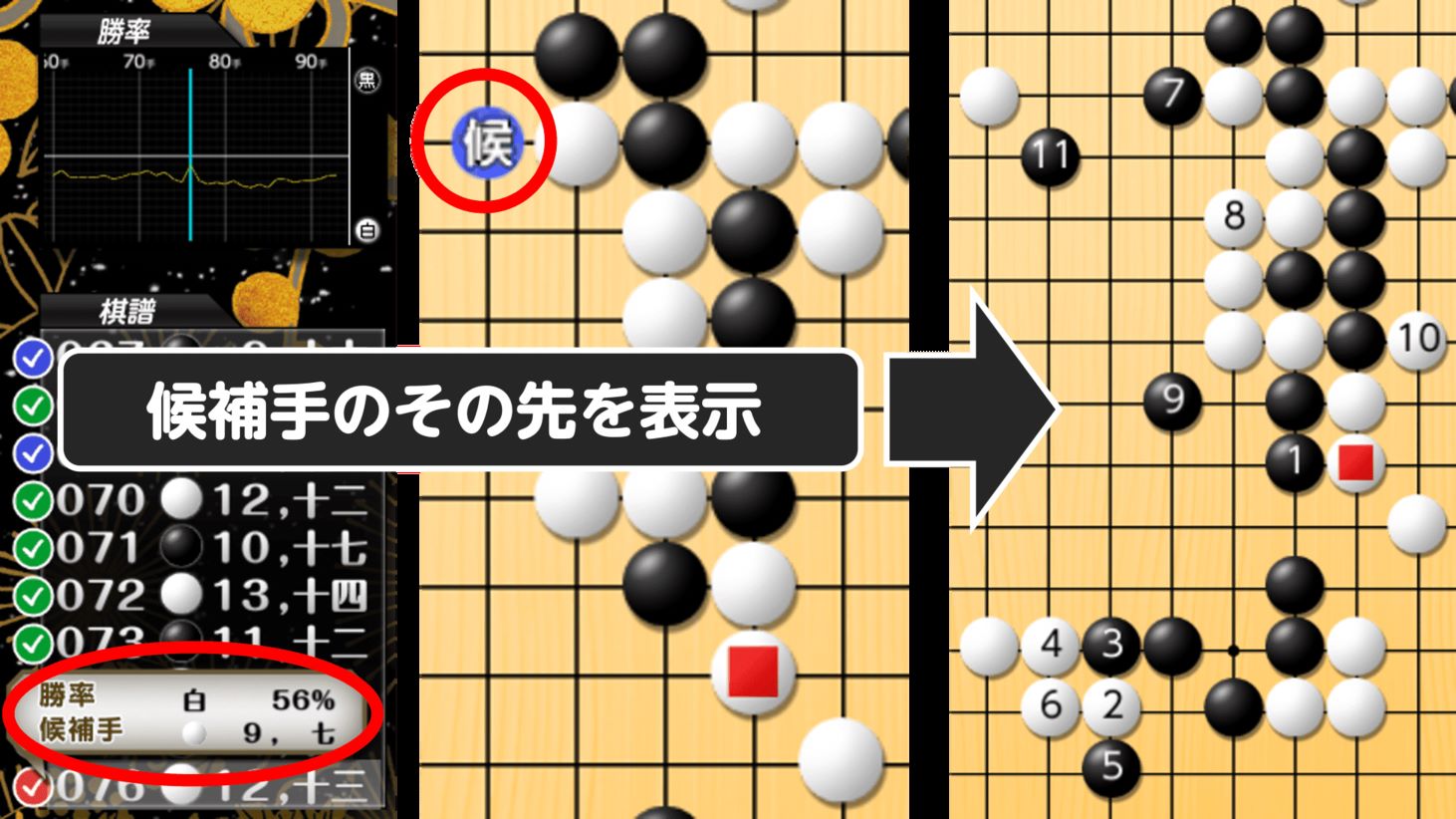 銀星囲碁 AIならこう打つ