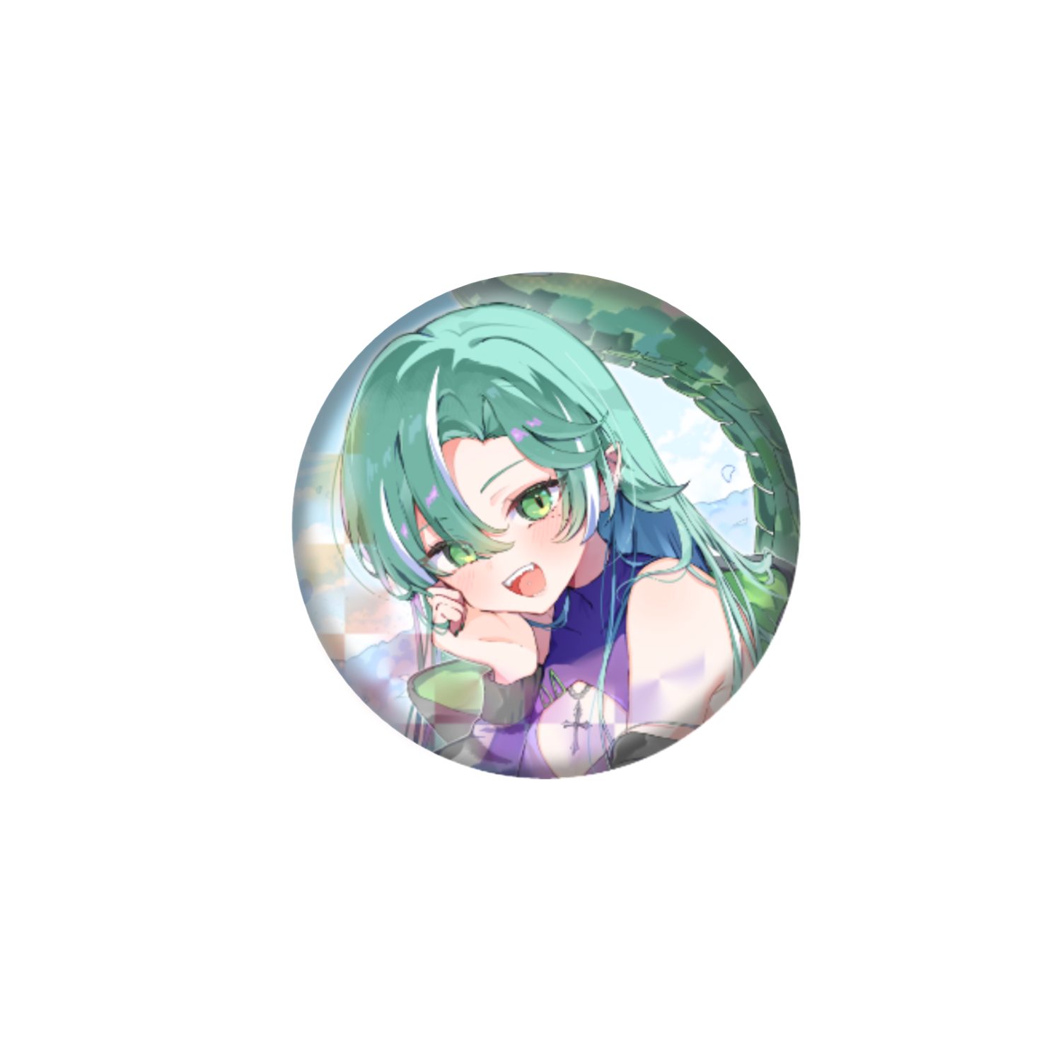 ホロ缶バッジ