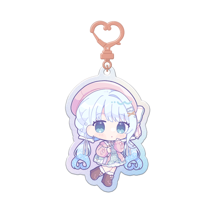 ランダムアクリルキーホルダー