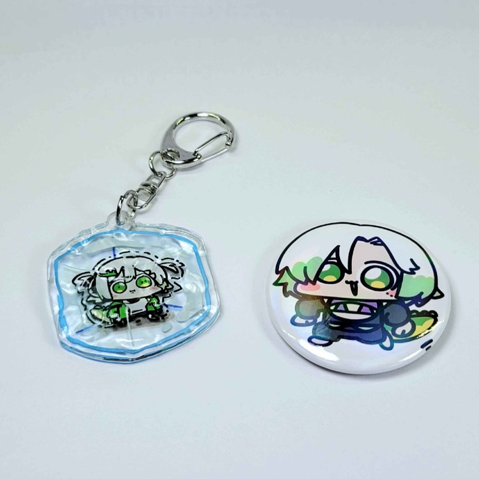 氷アクリルキーホルダー