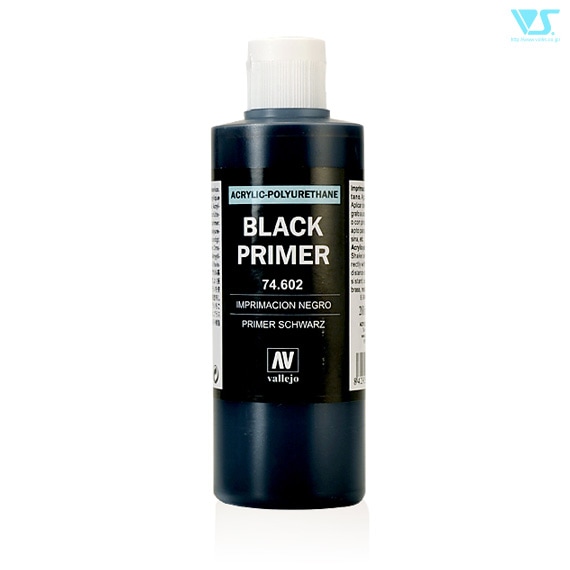 ��Vallejo��	74602 �֥�å����ץ饤�ޡ���200ml��/ Black Primer