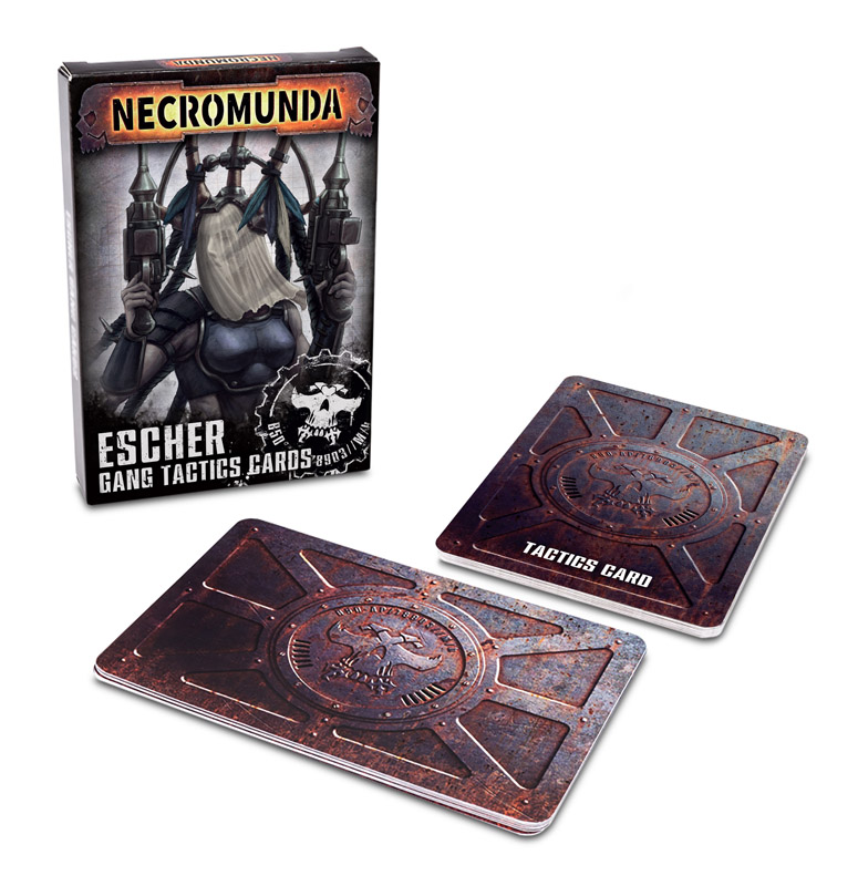 NECROMUNDAۥå㡼 ƥ /  Escher Gang Tactics Cards