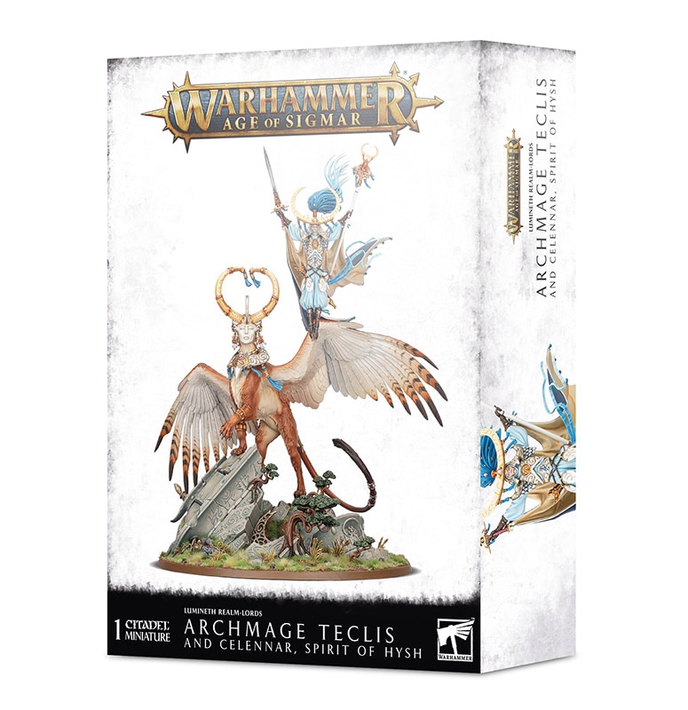 その他 Warhammer Age of Sigmar Archmage Teclis AoS】アークメイジ テクリス/Archmage Teclis and Celennar, Spirit of