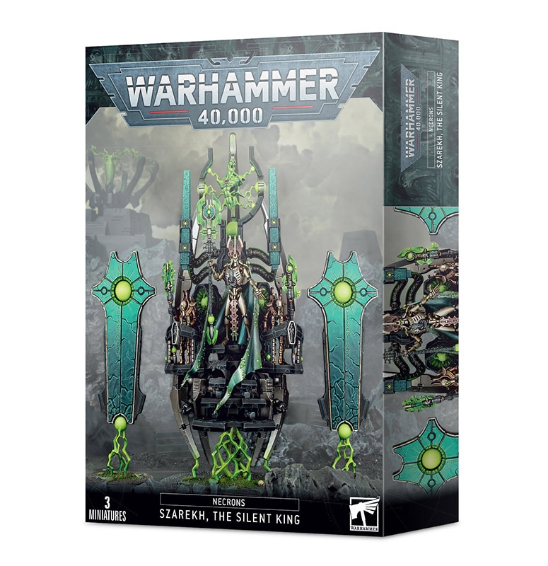 沈黙の王 スザーレク ネクロン ウォーハンマー Szarekh NECRONS WH40k】沈黙の王 スザーレク/Szarekh, The Silent King | ウォー