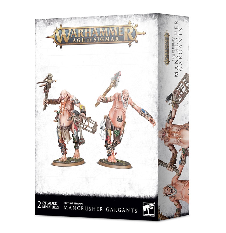 Warhammer Mancrusher Gargants 2体セット Warhammer Mancrusher Gargants 2体セット Warhammer Mancrusher