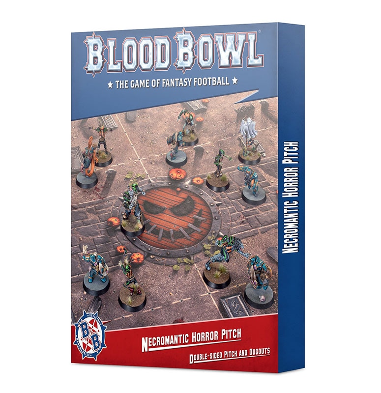 BLOOD BOWLۥͥޥƥåۥ顼ԥå / Necromantic Horror Pitch Doublesided Pitch and Dugouts