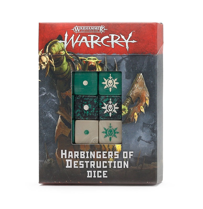 AoSۥ饤ϡӥ󥸥㡼  ǥȥ饯 å/Warcry: Harbingers of Destruction Dice Set