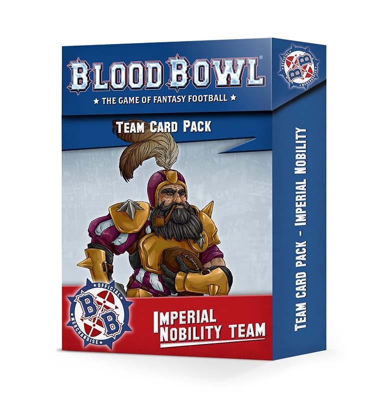 ��BLOOD BOWL�ۥ���ڥꥢ��Ρ��ӥ�ƥ� �����५���ɥѥå� / Imperial Nobility Team Card Pack