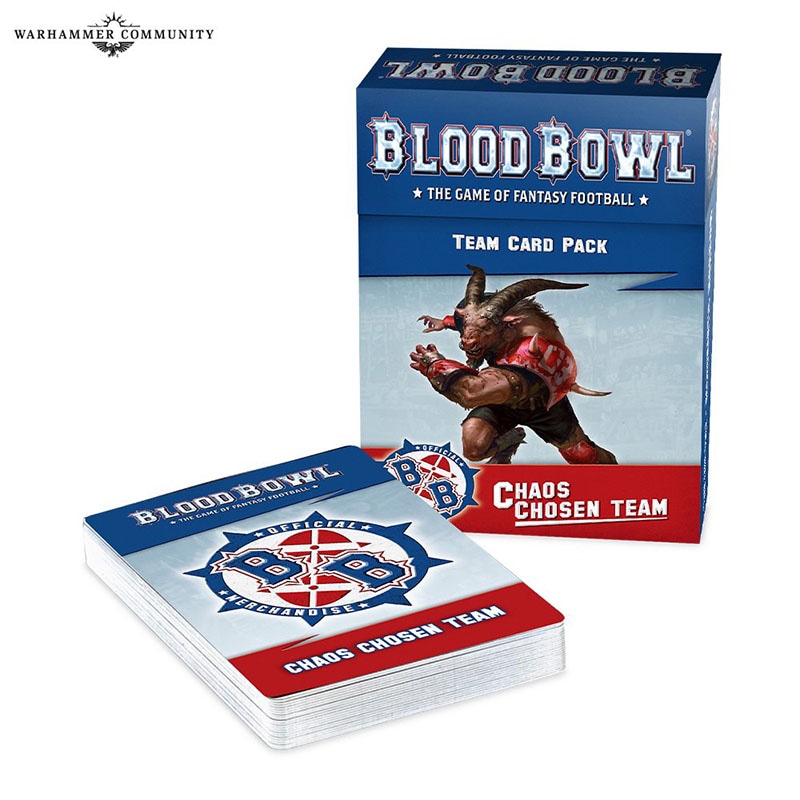��BLOOD BOWL�ۥ����������硼���� �����५���ɥѥå� / Chaos Chosen Team Card Pack