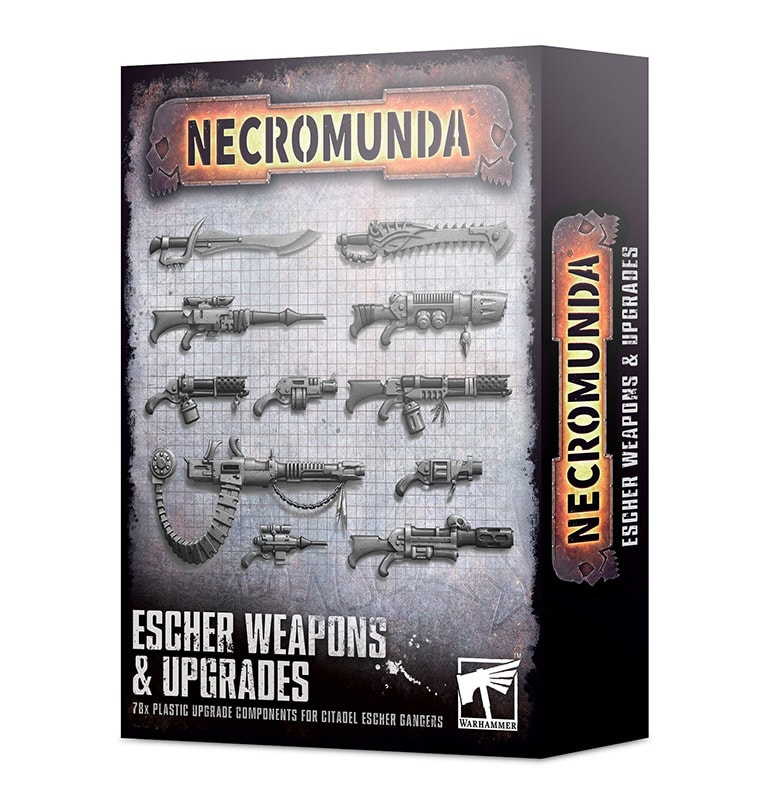 NECROMUNDAۥå㡼 ݥåץ졼 / Escher Weapons and Upgrades