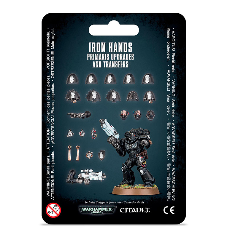 WH40kۥϥ ץ饤ޥꥹåץ졼ɡȥ󥹥ե / Iron Hands Primaris Upgrades and Transfers