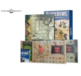 ��BLOOD BOWL�ۥꥶ���ɥޥ� �ԥå������������� / Lizardmen Pitch & Dugouts