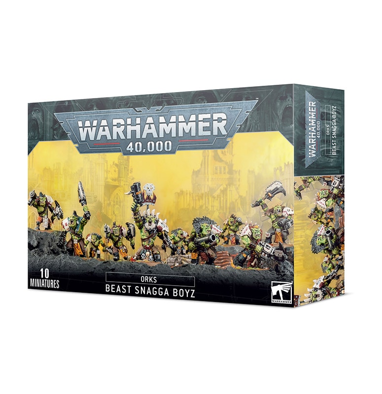 ��WH40k�ۥӡ����ȥ��ʥå����ܥ��� / BEAST SNAGGA BOYZ