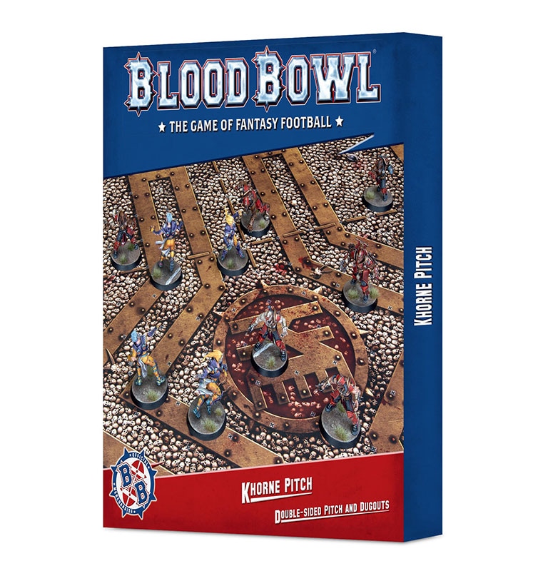 ��BLOOD BOWL�ۥ֥�åɥܥ��롧�����󡦥ԥå������å�������/ Blood Bowl: Khorne Pitch & Dugouts