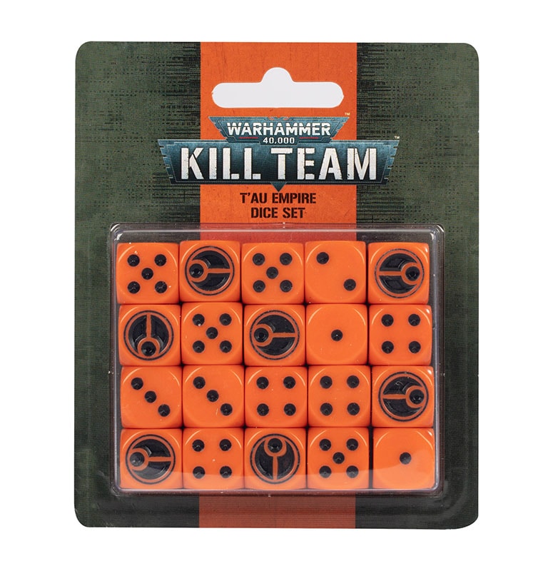 ��WH40��� ��������ࡧ����������ѥ��������������å� / KILL TEAM: T'AU EMPIRE DICE SET