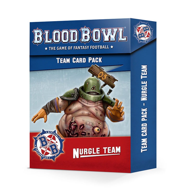 BLOOD BOWLۥʡ롦ࡦɥѥåʱѸ) / Nurgle Team Card PackENG