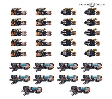 ��HH�� �إ��������ݥ󡦥��åץ��졼�ɥ��å� ���إ����ե쥤�ޡ����ޥ����륿���ץ饺�ޥ���Υ� / HEAVY WEAPONS UPGRADE SET: HEAVY FLAMERS MULTI-MELTAS PLASMA CANNONS