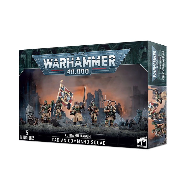 WH40k】アストラ・ミリタルム：ケイディア・コマンド・スカッド